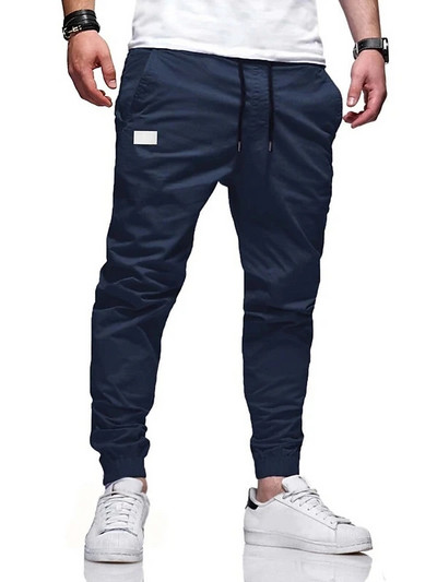 2023, pantaloni hip hop la modă pentru bărbați, patru anotimpuri, din bumbac pur, pantaloni sport casual, pantaloni de stradă, pantaloni cu tub drepte de înaltă calitate