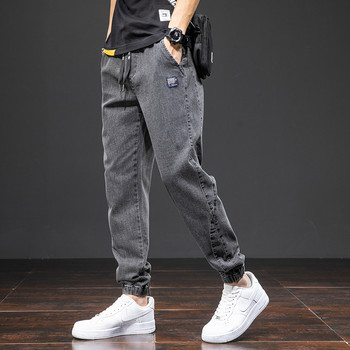 Γιαπωνέζικα Harajuku Streetwear Harlem Jeans Summer Slim Jeans Casual Jogging Παντελόνι Ανδρικό Ανδρικό παντελόνι Cargo