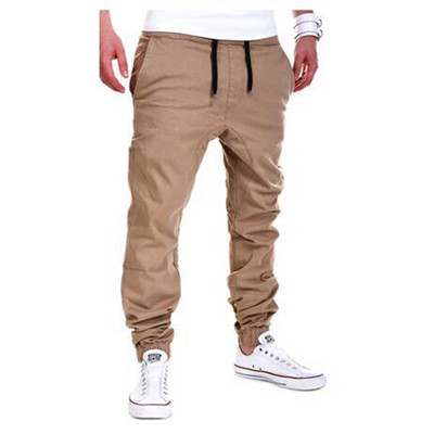 Meeste Haren Püksid Kevad-Sügis Vabaaja dressipüksid Hip Hop Tänavarõivaste Püksid Meeste Elastne vöökoht Track Joggers Meeste Püksid MY050