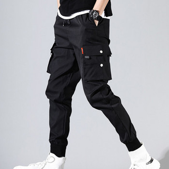 Мъжки карго панталони Пролет Лято Joggers Harajuku Pants Sprots Muti Pocket Pants Мъжки тактически гащеризон Анцуг Облекло