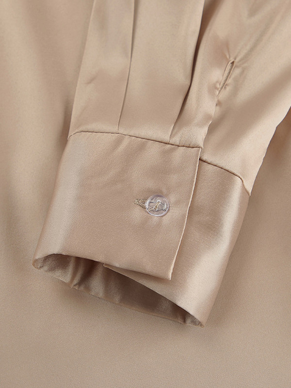 Sügisene vabaaja moekas revääridega särk naiste 2023. aasta üherealised üherealised pikkade varrukatega särgid, laia säärega püksid, kaheosaline komplekt, naiste 2023