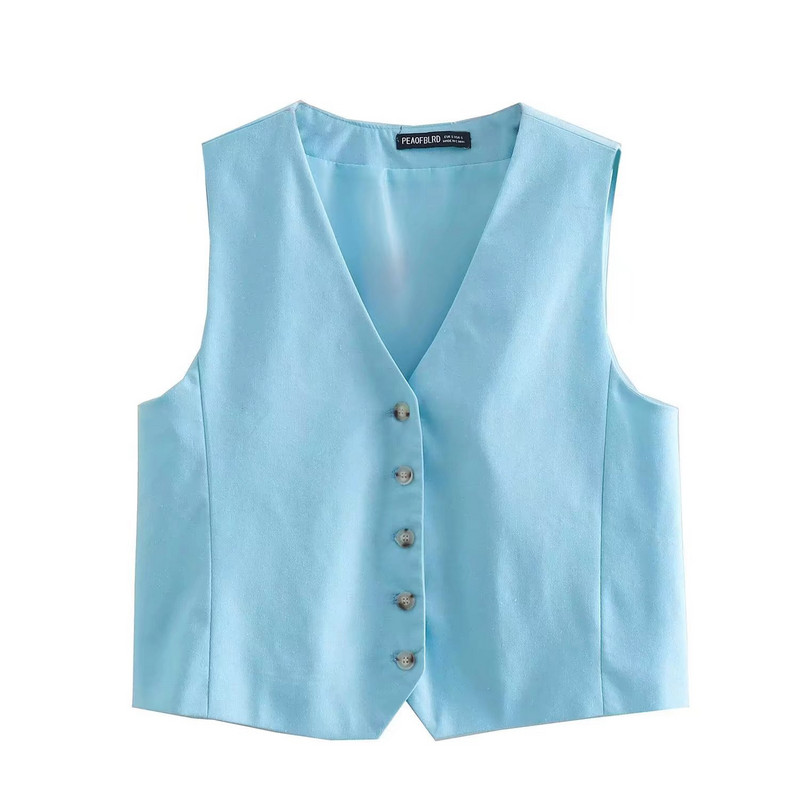 2023. aasta naiste püksid, 2-osalised komplektid, moodne linane vest, topid + laia säärega sirged püksid kontorikostüüm, vanaaegne naise kaheosaline riietus