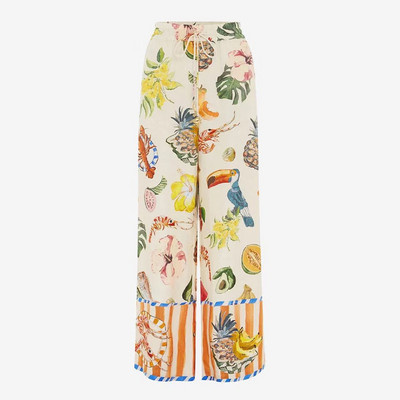 Ženski dvodijelni set od pamučne lanene majice s reverima i širokih hlača odijelo 2023. Ženska ležerna odjeća za odmor na plaži