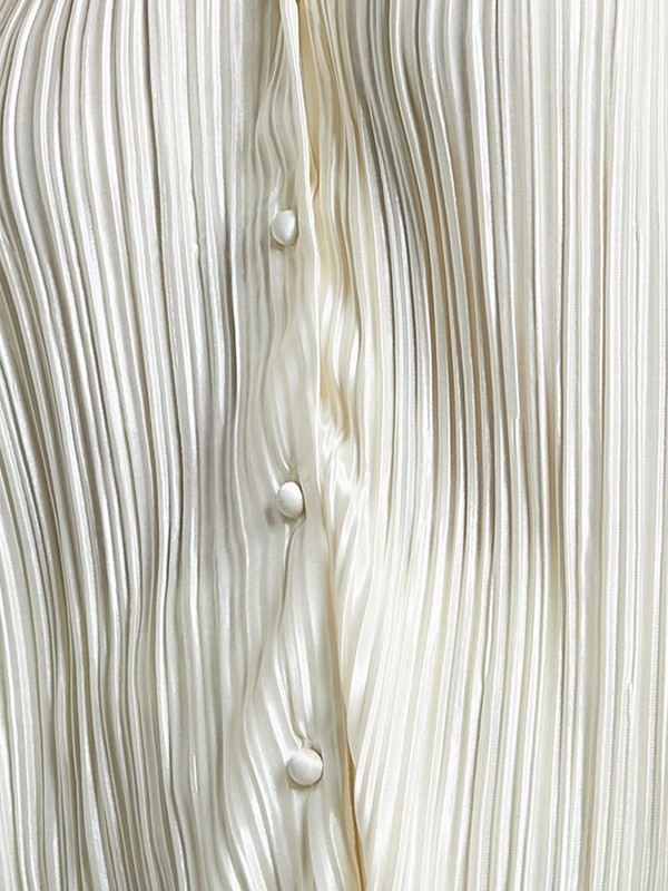 Roheline naiste särk, plisseeritud kaheosaline komplekt, avara kõrge vöökohaga laia säärega pükskostüüm 2023. aasta vabaaja elegantsed naisterõivad kontoris