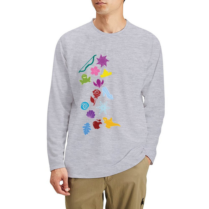 Uued ikoonilised printsesside pikad T-särgid, graafilised T-särgi topid Esteetilised riided kangastelgede viljad meeste t-särgid