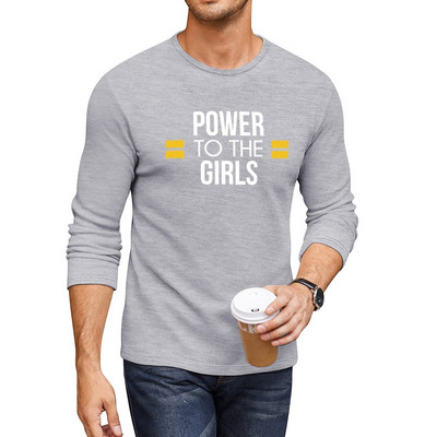 New Power to the Girls Pikk T-särk anime särgid graafilised t-särgid anime riided graafilised t-särgid suured T-särgid meestele