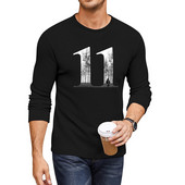 New Eleven Long T-Shirt γραφικά μπλουζάκια για αγόρια λευκά μπλουζάκια anime ρούχα ανδρικά λευκά μπλουζάκια