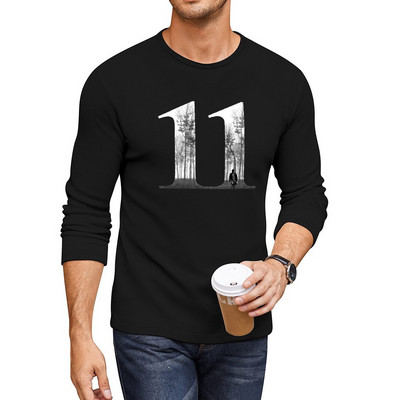 New Eleven Long T-Shirt γραφικά μπλουζάκια για αγόρια λευκά μπλουζάκια anime ρούχα ανδρικά λευκά μπλουζάκια