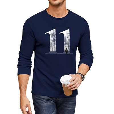 New Eleven Long T-Shirt γραφικά μπλουζάκια για αγόρια λευκά μπλουζάκια anime ρούχα ανδρικά λευκά μπλουζάκια