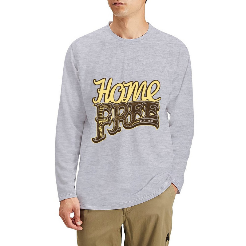 Uus päikese kodu tasuta vokaalbänd Pikk T-särk kiiresti kuivav t-särk kohandatud t-särgid meeste trennisärk