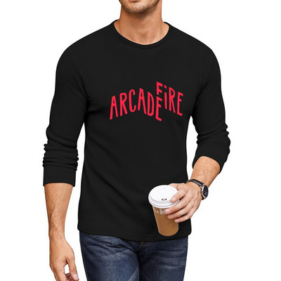 Νέο Arcade Fire Long T-Shirt Μπλουζάκι μπλουζάκι Αισθητική ένδυση μεγάλο μπλουζάκι Μπλούζα μεγάλου μεγέθους μπλουζάκι για άνδρες