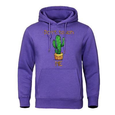 Ärge puudutage mind torkiv kaktusetrükk Rõivad Meeste Mood Pullover Pusad Crewneck Hip Hop Pusa, Soe, Lahti Meeste Kapuuts