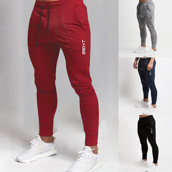 Мъжки панталони Athletic Workout Jogger Sweatpants For Men With Pocket Drawstring Gym Plus Size Running Exercise Track