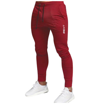 Ανδρικό παντελόνι Athletic Workout Jogger Sweatpants για άνδρες με κορδόνι τσέπης Gym Plus Size Running Exercise Track Παντελόνι