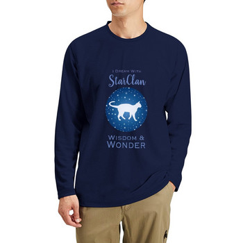Νέο StarClan Dreams Long T-Shirt vintage t-shirt για ένα αγόρι ανδρικό μπλουζάκι