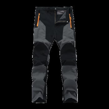 Καλοκαιρινό ανδρικό παντελόνι κάμπινγκ πεζοπορίας Wear Resistant Quick Dry Anti Uv Παντελόνι Αδιάβροχο ελαστικό Climbing Trekking Παντελόνι Plus Size
