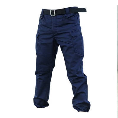 City Tactical Cargo Pants Férfi Szabadtéri Túrázás Kemping Több zsebes Katonai Hadsereg nadrág Alkalmi lélegző vízálló melegítőnadrág
