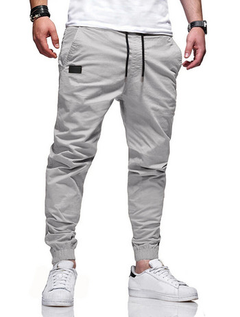 2023 Нови мъжки модни хип-хоп панталони Four Seasons Pure Cotton Ежедневни спортни панталони Улични панталони Висококачествени прави панталони в тръба
