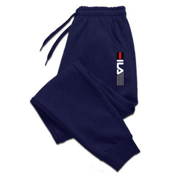 Летни мъжки ежедневни панталони Плътни панталони с джоб на шнурове Мъжки спортни панталони Спортни панталони на открито