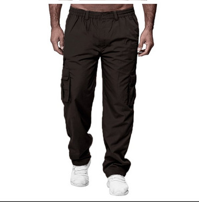 Uued meeste kaubapüksid suvised venivad vöökohad lahtised püksid vabaaja mitme taskuga püksid püksid sport välitingimustes