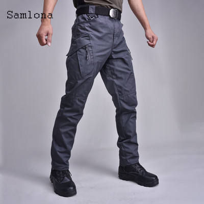 Ανδρικό casual παντελόνι Plus Size 2022 Summer Moto & Bike Pants Ανδρικό παντελόνι με τσέπες με φερμουάρ Νέο μασίφ χακί μαύρο παντελόνι ελεύθερου εξωτερικού χώρου