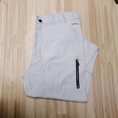Muška nova ulična odjeća Jogger pencil hlače Muške 100% pamuk Poslovne ležerne hlače Vintage Zip Up Cargo duge hlače Pantalon Homme