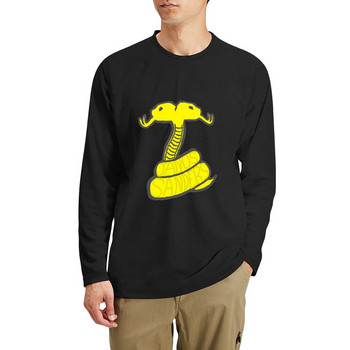 New Thomas Sanders Sides Janus Deceit Yellow Logo Snake Snakes Long T-Shirt естетични дрехи Блуза мъжка тениска