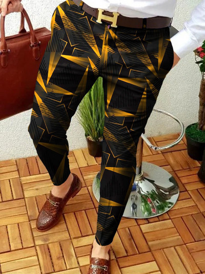 Meeste vabaaja õhukesed keskmise vöökohaga püksid vintage pikad püksid Meeste uued tänavarõivad triibuline ruuduline sörkimispliiats püksid Pantalones Hombre