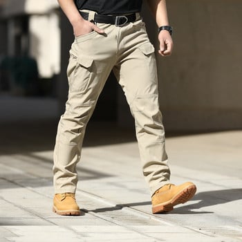 Висококачествени военни тактически карго панталони Мъжки леки бързосъхнещи панталони Дишащи водоустойчиви еластични бойни панталони