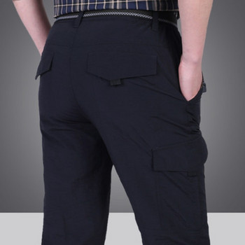 2023 Лято на открито Бързо изсъхнали свободни планински панталони Водоустойчива многофункционална чанта Работно облекло Спортни зарядни панталони Панталони Мъжки