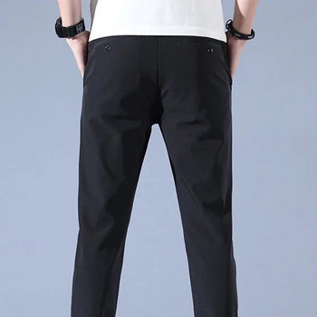 Мъжки панталони за голф Бързосъхнещи дълги удобни панталони за свободното време с джобове Разтегливи панталони Relax Fit Дишащ дизайн с цип