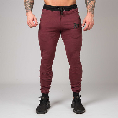 Uued Joggers Skinny Dressipüksid Meeste Vabaajapüksid Puuvillased Jooksurajapüksid Meeste Jõusaal Fitness Sport Treening Kulturismi püksid