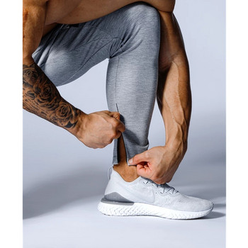 Мъжки фитнес тренировъчни панталони Тесни спортни панталони Панталони за джогинг Нови 2020 мъжки фитнес панталони Ежедневни еластични памучни панталони