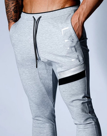 Ανδρικό παντελόνι γυμναστικής Skinny Sweatpants Παντελόνι Jogger Παντελόνι Νέο 2020 Ανδρικό παντελόνι γυμναστικής Casual ελαστικό βαμβακερό παντελόνι
