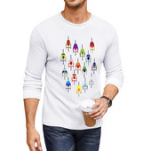 Novi The Peloton – Biciklisti Duga majica estetska odjeća muška odjeća muške grafičke majice anime