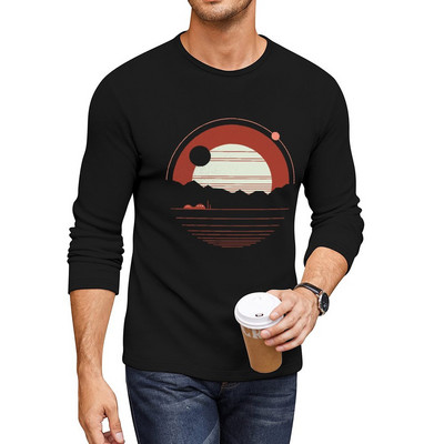 New Solitude Long T-Shirt smiješne majice slatka odjeća Tee shirt teške kategorije majice muške šampionske majice