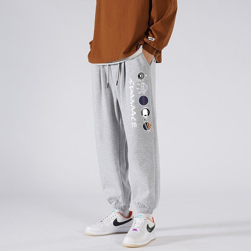 Koreon Harajuku Meeste Triibulised Dressipüksid Kevadsuvi elastne vöökoht kottis suur suur meeste üliõpilaste vabaaja haremi spordipüksid 5XL