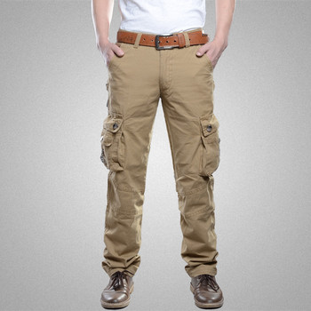 Тактически карго панталони Мъжки външни водоустойчиви панталони SWAT Combat Военни камуфлажни панталони Ежедневни мъжки работни панталони с няколко джоба