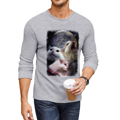 Nove Triple Thurston Moon Cats! Dugačka majica s kratkim rukavima Sublime majica kratkih rukava za dječake Gornji dijelovi košulja sa životinjskim printom Muška pamučna majica kratkih rukava