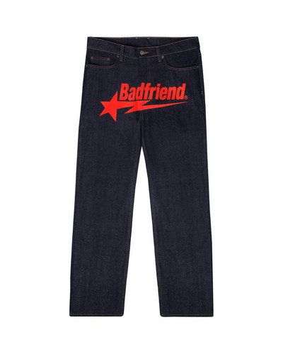 Y2k Jeans Badfriend Hip Hop Letter Μαύρο Παντελόνι Γυναικείο 2023 Νέα μόδα Casual Rock Φαρδύ παντελόνι Streetwear