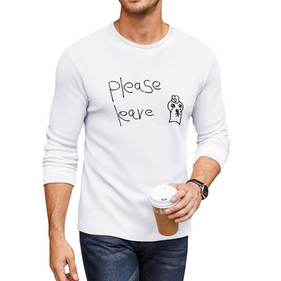 Uus ATEEZ - palun jätke pikk T-särk pluss suurusega topid naljakad t-särgid pluss suuruses t-särgid meeste graafilised t-särgid