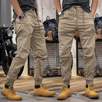 Camo Navy Trousers Man Y2k Tactical Military Cargo Pants for Men Techwear High Quality Outdoor Hip Hop Work Stacked Slacks