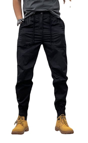 Camo Navy Trousers Man Y2k Tactical Military Cargo Pants for Men Techwear High Quality Outdoor Hip Hop Work Stacked Slacks