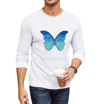 New Life is Strange Butterfly Duga majica s kratkim rukavima novo izdanje majica kratkih rukava vintage majica gornjih dijelova majica veće veličine odjeća za muškarce