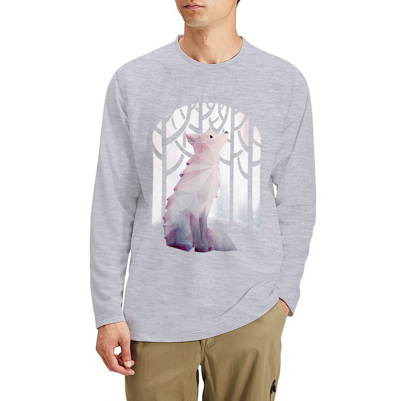 Nova Duga majica Fox in the Snow Majice velikih veličina Bluza Novo izdanje majice slatka odjeća Muška odjeća