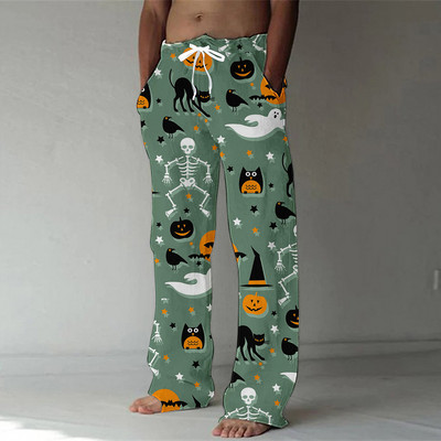 Nove europske i američke ležerne sportske hlače za plesnu jogu, ljetne tanke brzosušeće prozračne muške hlače za plažu ravnih nogavica