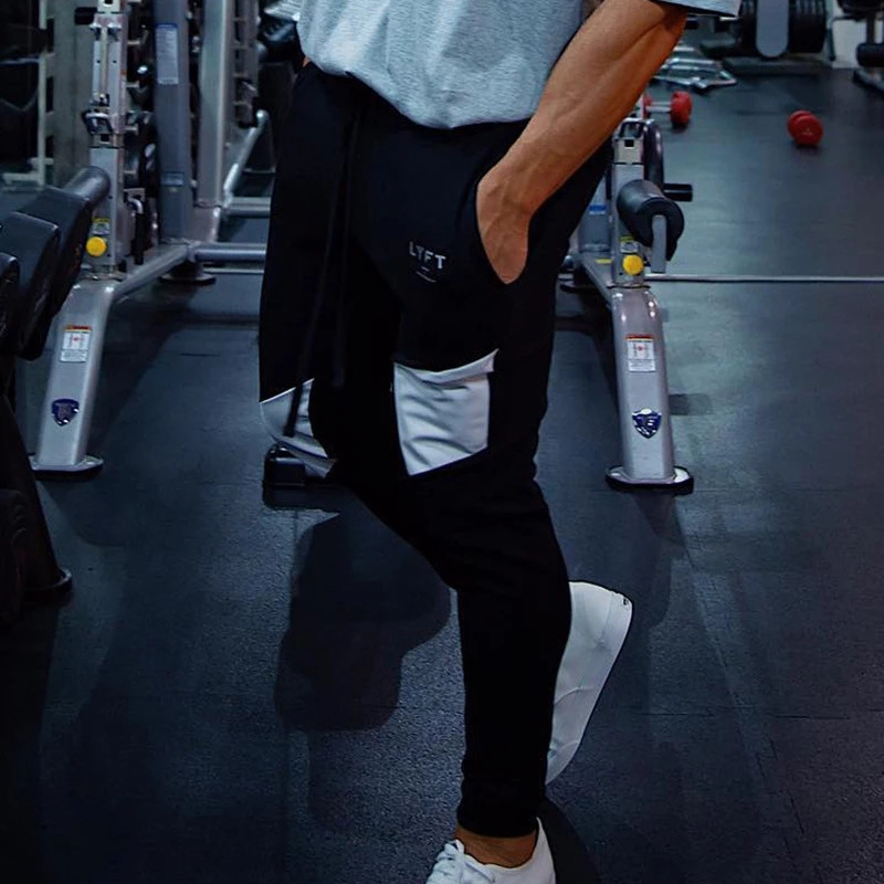 JP&UK Ανδρικά παντελόνια για τζόκινγκ Fitness Ανδρικά αθλητικά ρούχα Αθλητική φόρμα casual παντελόνι Skinny sweatpants Παντελόνι γυμναστήριο Jogger track παντελόνι