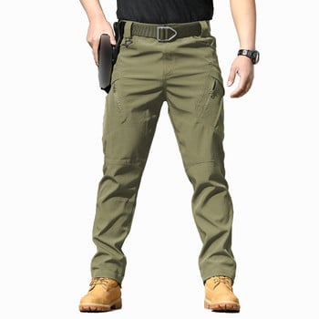 Пролет Есен IX7 IX9 Памучни еластични военни панталони 9 TAD Tactical Men Combat SWAT Army Cargo Pants Туризъм Къмпинг Панталони на открито