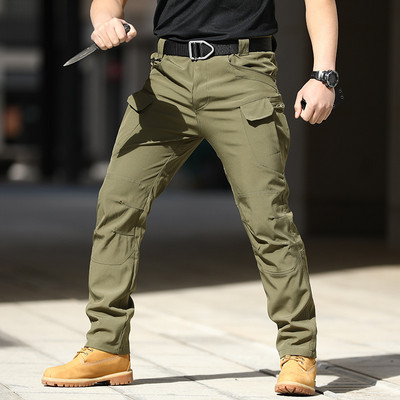 Άνοιξη Φθινόπωρο IX7 IX9 Cotton Stretch Military 9 TAD Tactical Men Combat SWAT Army Cargo Παντελόνι Πεζοπορίας Κάμπινγκ Υπαίθριο Παντελόνι