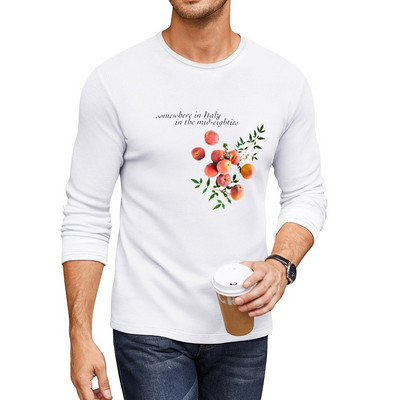 Nova anime odjeća Call Me By Your Name - Inscription Duga majica Anime majice majice za vježbanje za muškarce